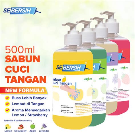 Promo Sabun Cuci Tangan Hand Soap Antiseptik Sebersih Ml