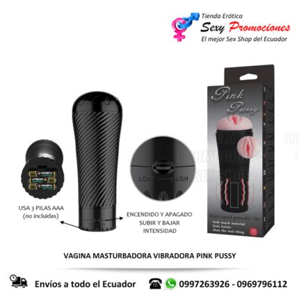 Vagina Masturbadora Vibradora Pink Pussy Importadora Erótica Sex Shop