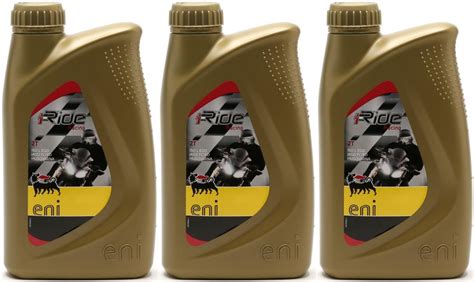 Eni I Ride Racing T Vollsynthetisches Motorrad Motor L X L Liter