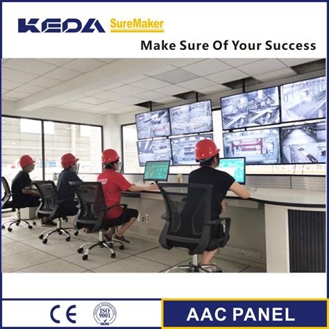 Keda Automatic Concrete Alc Panel Making Machine AAC Plant Solution