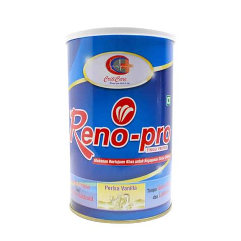 Reno Pro Renopro High Protein Low Protein Milk Formula Vanilla 400g