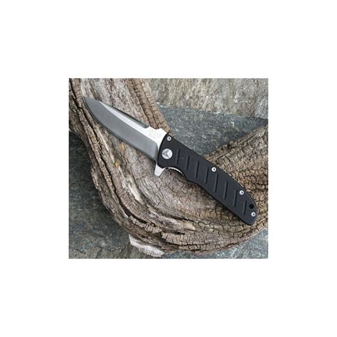 Enlan EL 01A Flipper 8Cr13MoV Stahl G10 Jagdmesser