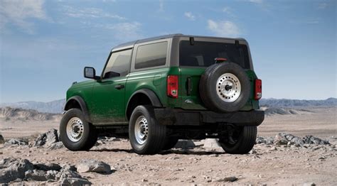 2022 Ford Bronco Gains New Eruption Green Metallic Color Mykcford