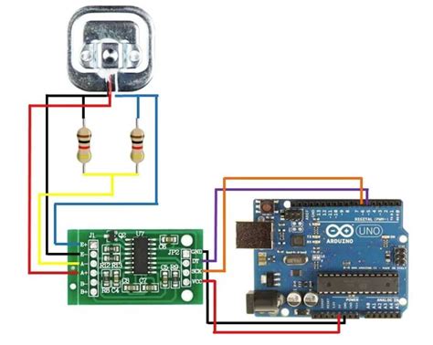 Wiring Diagram for a 3-Wire Load Cell