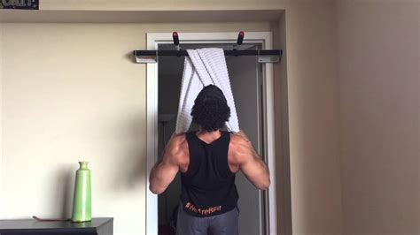 Home Bodyweight Series Towel Rows Youtube