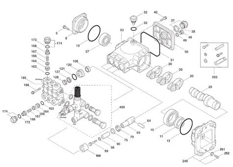 CAT Pump 66DX pump repair parts