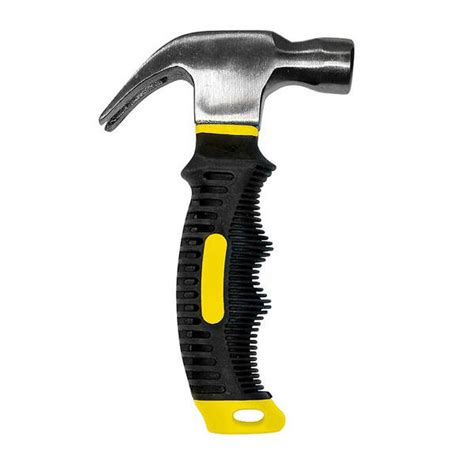 Mini Martelo Unha Cabo Emborrachado 23 Mm Aço Carbono 16 Cm Leroy Merlin