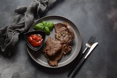 Grilled Premium Rib Eye Beef Steak Stock Image Image Of Nutrition