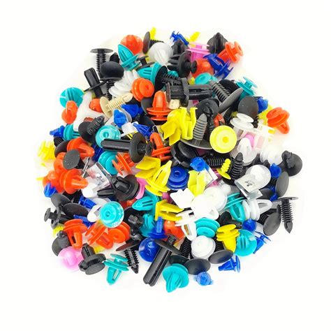 50/100/500/200pcs Universal Plastic Clips-Perfect Car Fender Bumper Door & Interior Panel ...