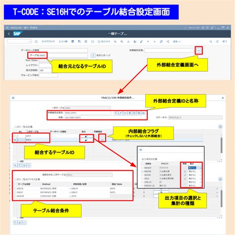 【sap小ワザ】se16hの使い方を徹底解説！テーブル結合やグループ化による集計方法 Sapラボ