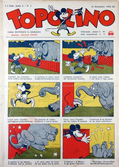 La Storia Di Lino Il Topo E L Arrivo Di Topolino In Italia Fumettologica