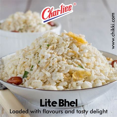 Lite Bhel Loaded With Flavours And Tasty Delight Charliee Chikki