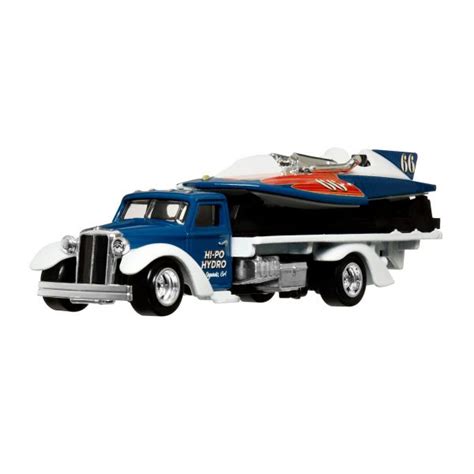 Hot Wheels Team Transport HW Classic Hydroplane és Speed Waze