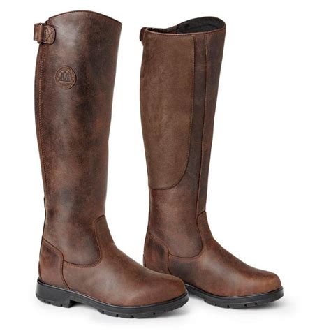 Bottes Equitation Etanches en Cuir Huilé Vieilli MH LEGACY