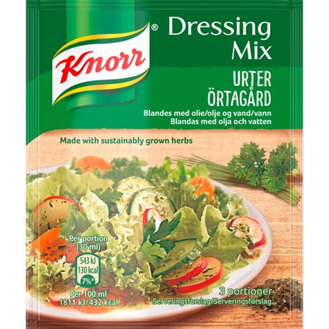 Knorr Herbs Dressing Mix G Eur Luxplus Nl