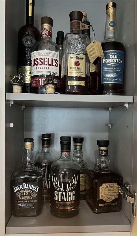 My girlfriends whiskey stash is as sweet as she is. : r/whiskey