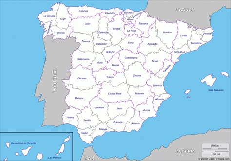 Mapa de España - Turismo.org