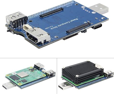 Geekworm Raspberry Pi Compute Module 4 CM4 IO Board Raspberry Pi CM4