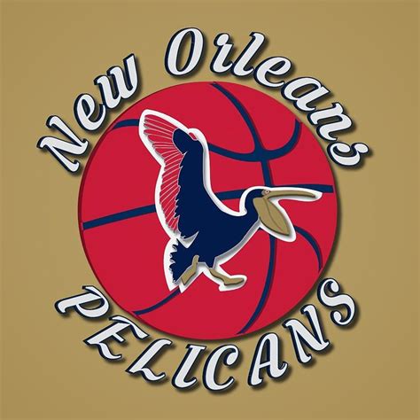 New Orleans Pelicans Logo Nba Logo Logo Redesign New Orleans Pelicans