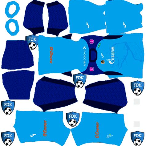 Zenit St Petersburg DLS Kits 2024 - Dream League Soccer Kits 2024