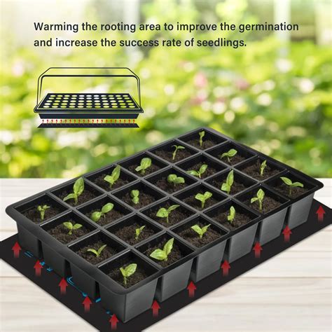 Seedling Heating Mat Waterproof Plant Seed Germination Propagation