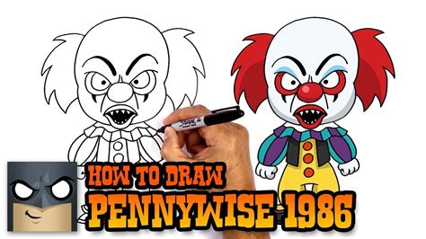 Wefalling: Easy Pennywise Full Body Drawing