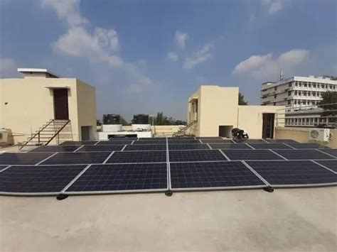 Mounting Structure Off Grid Monocrystalline Solar Power Plant For