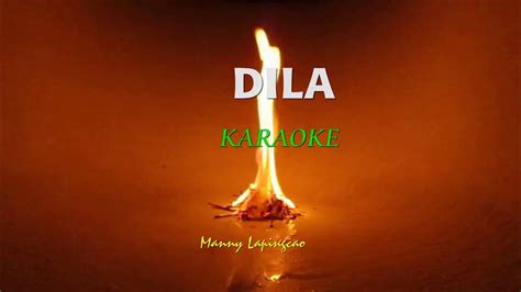 Dila Karaoke By Manny Lapingcao Sing Along Bisaya Music Karaoke