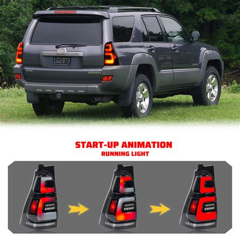 Led Tail Lights For Toyota 4runner 4th Gen 03 09 Sequential Animation