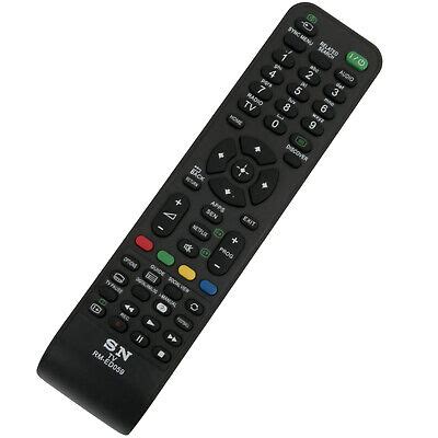 New RM ED059 RMED059 Replaced TV Remote Control For SONY KDL 60W605B