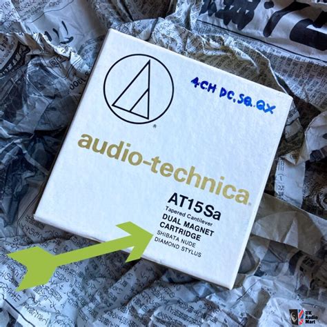 Extremely Rare NOS Audio Technica AT Sa Nude Shibata VM DUAL MAGNET Cartridge Photo