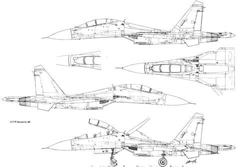 Su-27 blueprint - Jet Modeling - ARC Discussion Forums Aircraft Art, Wwii Aircraft, Fighter ...