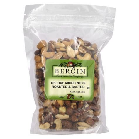 Bergin Fruit And Nut Company Deluxe Mixed Nuts Roasted Salted Oz