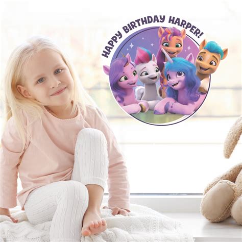 My Little Pony Birthday Window Sticker | Stickerscape