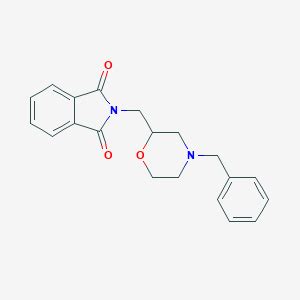 Synthesis Routes Of 2 4 Benzylmorpholin 2 Yl Methyl Isoindoline 1 3 Dione