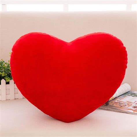 Bobomoti Heart Shaped Pillow Cute Soft Plush Cushion Valentines Day Decor Valentine S Day Ts