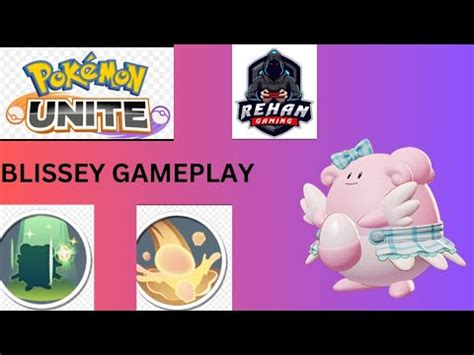 Healing Pokemon Blissey Pokemon Unite Blissey Gameplay Ep