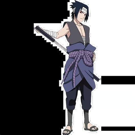 Uchiha Sasuke Telegram Stickers Pack