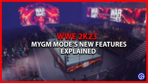 WWE 2K23 MyGm Mode All New Updated Features Explained