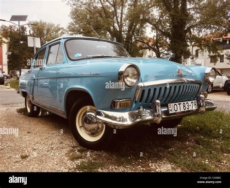 Volga Gaz M Russian Soviet Car Stock Photo Alamy