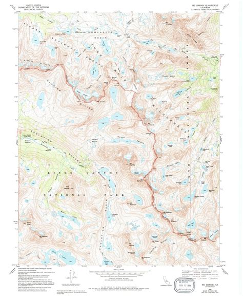 Classic USGS Quads (7.5' series) – tagged "State of California ...