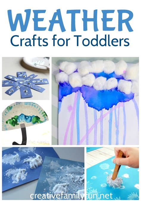 Fun Weather Crafts For Toddlers Weather Crafts Art Activities For