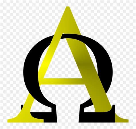 Alpha Omega Symbol Christian Religious Religion Alfa Si Omega Clipart