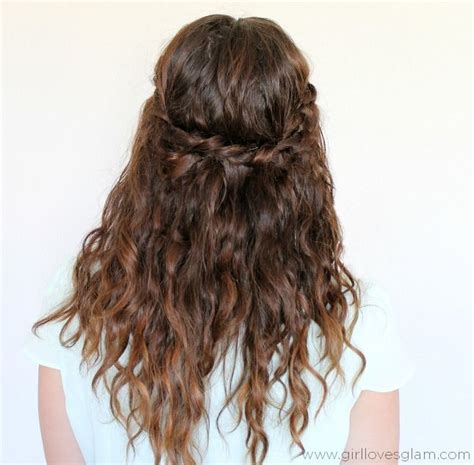 Five Minute Hair Twisted Maiden Braids Maiden Braid Curly Hair