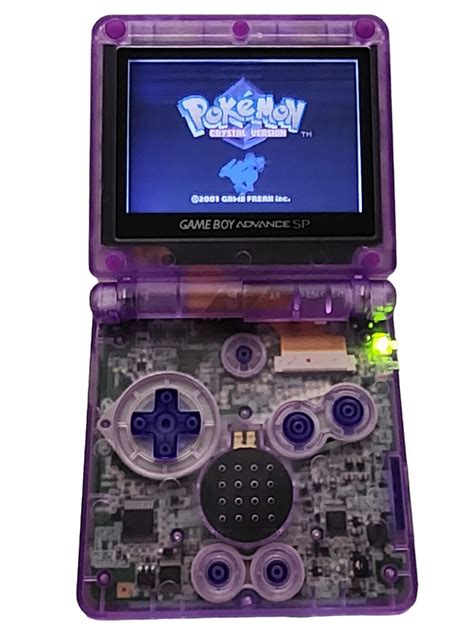 Nintendo Game Boy Advance SP System GBA SP AGS 101 POKEMON UV Printed