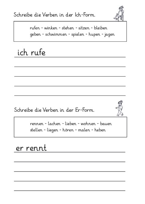 Verben Grundschule Pdf