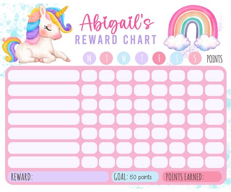 Unicorn Reward Charts Teacher Made Twinkl