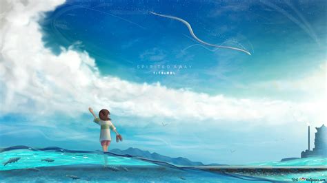 Spirited Away Chihiro Ogino 4k Wallpaper Download