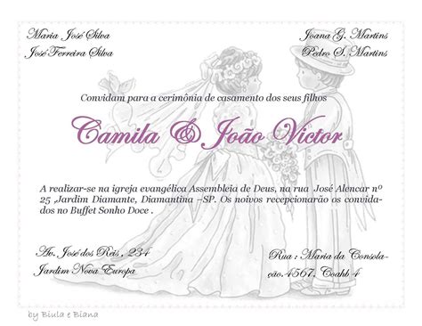 Frases De Convite De Casamento Evangelico