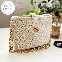 Sac Au Crochet Le Crochet De Plume